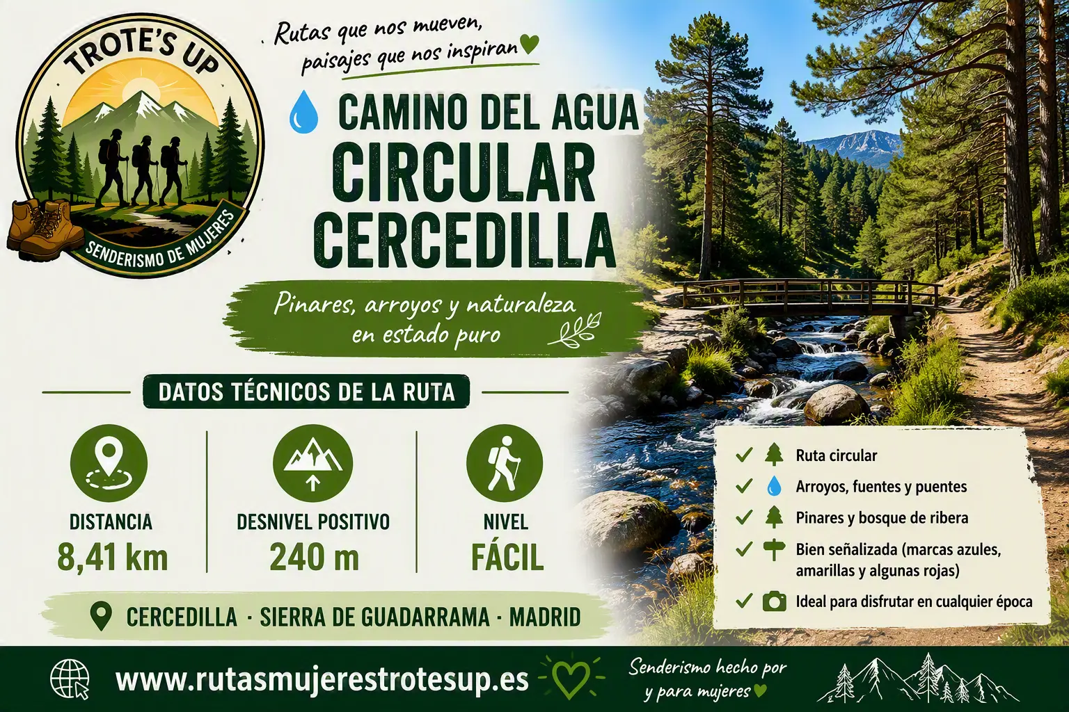 Ruta Camino Del Agua Circular Cercedilla