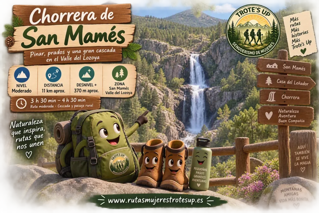Rutas de senderismo Ruta Chorrera de SAn MAmes