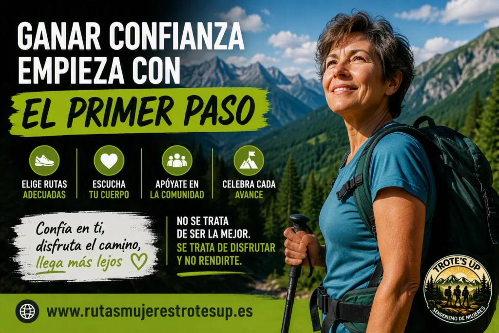 ¿Cómo ganar confianza en mis primeras salidas? Ganar confianza.
