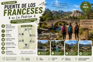 Inicio Ruta al Puente de los Franceses en La Pedriza | Trote´s Up