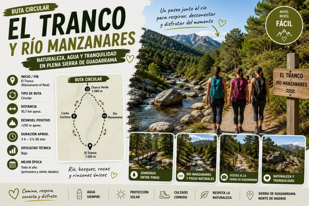 Rutas de senderismo Senderismo en La Pedriza