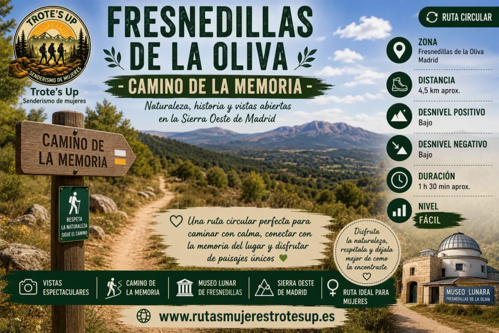 Rutas de senderismo Ruta Fresnedillas De La Oliva: Senderismo Y Memoria Rural