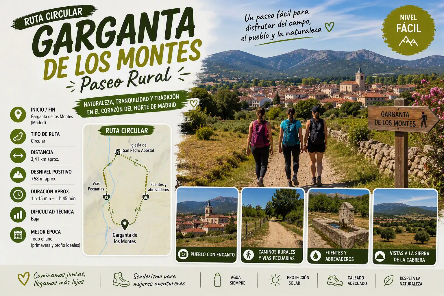 Ruta De Senderismo En Garganta De Los Montes | Trote´s Up