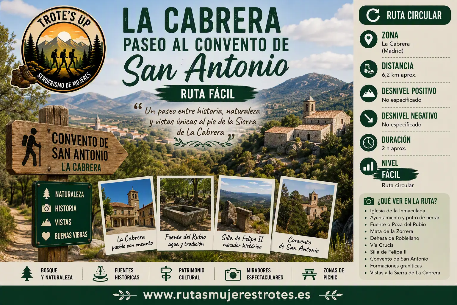 Ruta al Convento de San Antonio: Senderismo en La Cabrera