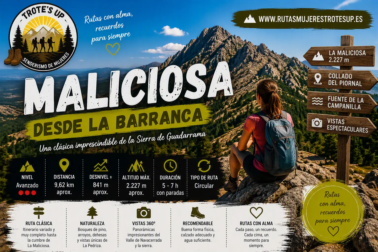 Ruta Maliciosa Desde La Barranca: Senderismo De Mujeres