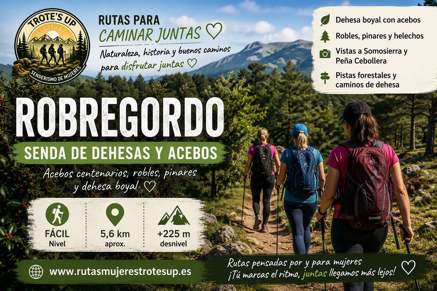 Ruta Robregordo: Senda de Dehesas y Acebos | Trote´s Up