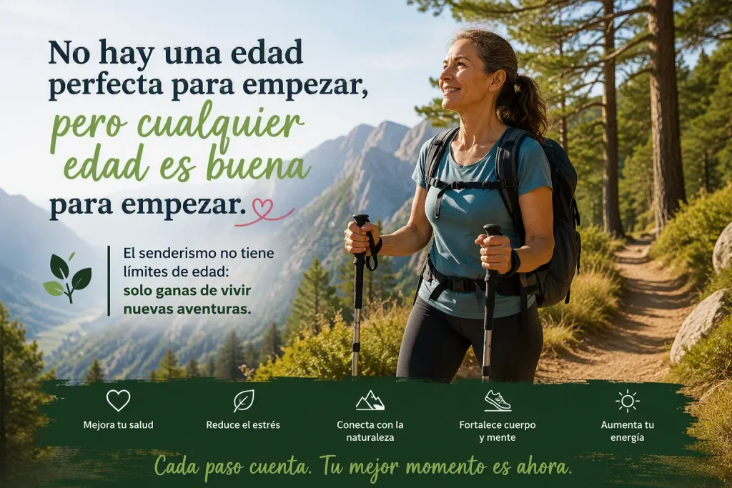 ¿Existe una buena edad para empezar a hacer senderismo? buena edad para empezar a hacer senderismo