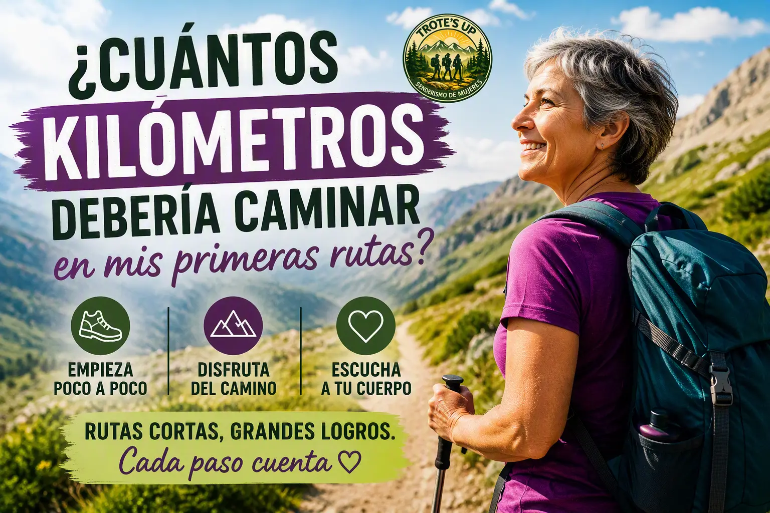¿Cuántos Kilómetros Caminar En Tus Primeras Rutas?