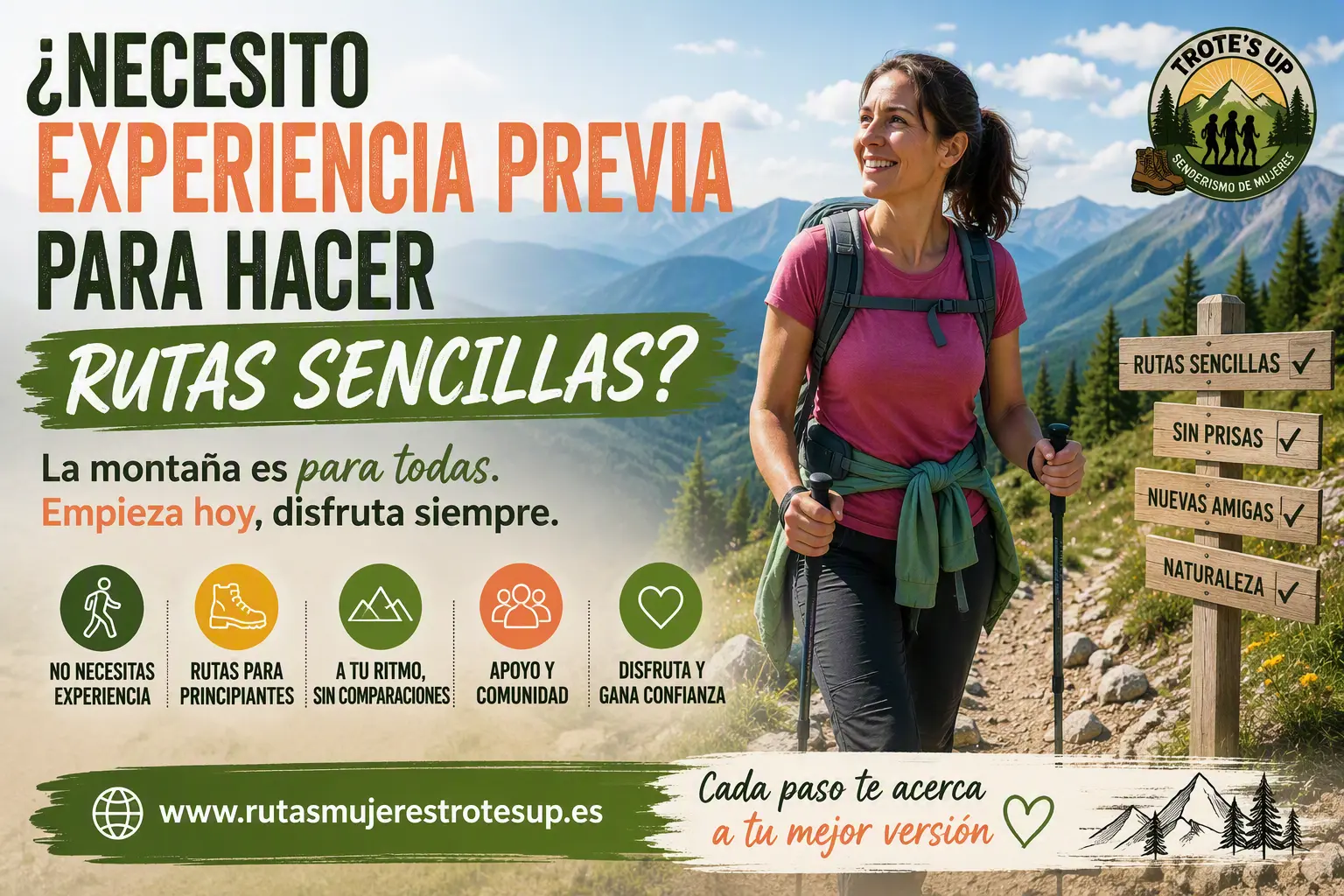 Experiencia para rutas