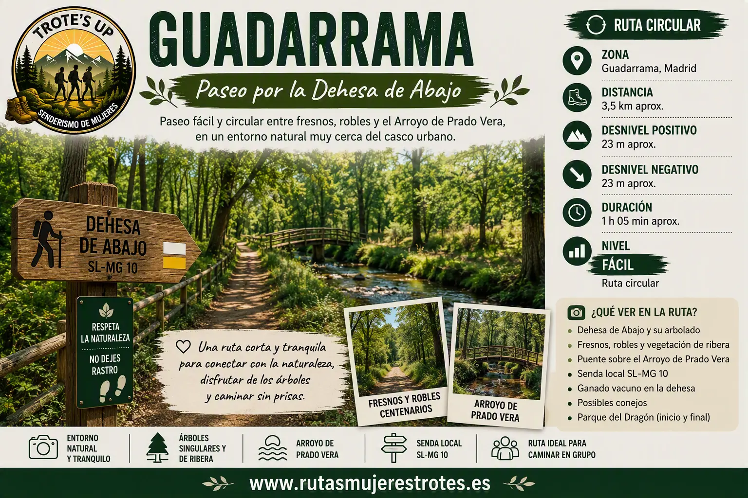 Paseo Fácil En La Dehesa De Abajo, Guadarrama