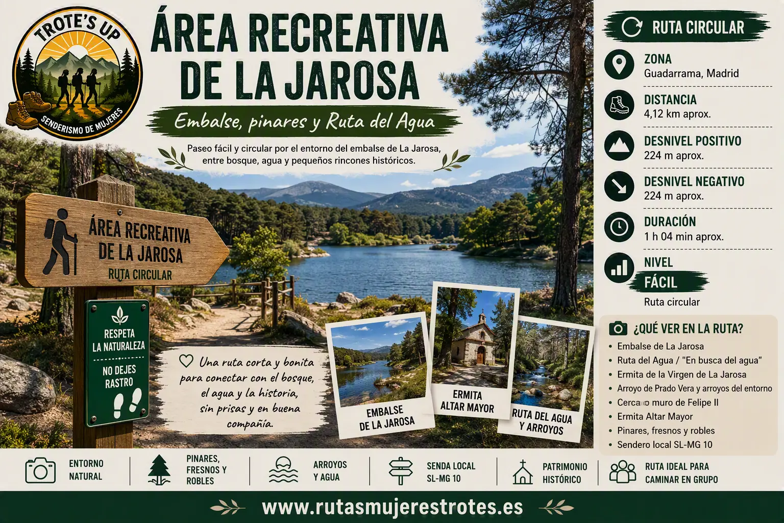 Ruta En La Jarosa: Aventura Para Mujeres Trote's Up
