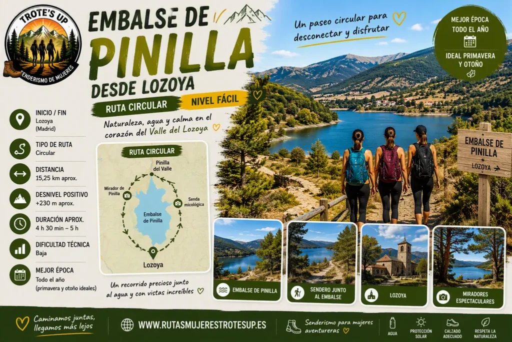 Rutas de senderismo senderismo en La Pinilla