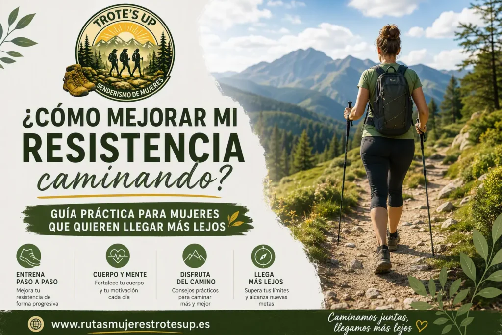 ¿Cómo mejorar mi resistencia caminando? Resistencia caminando.