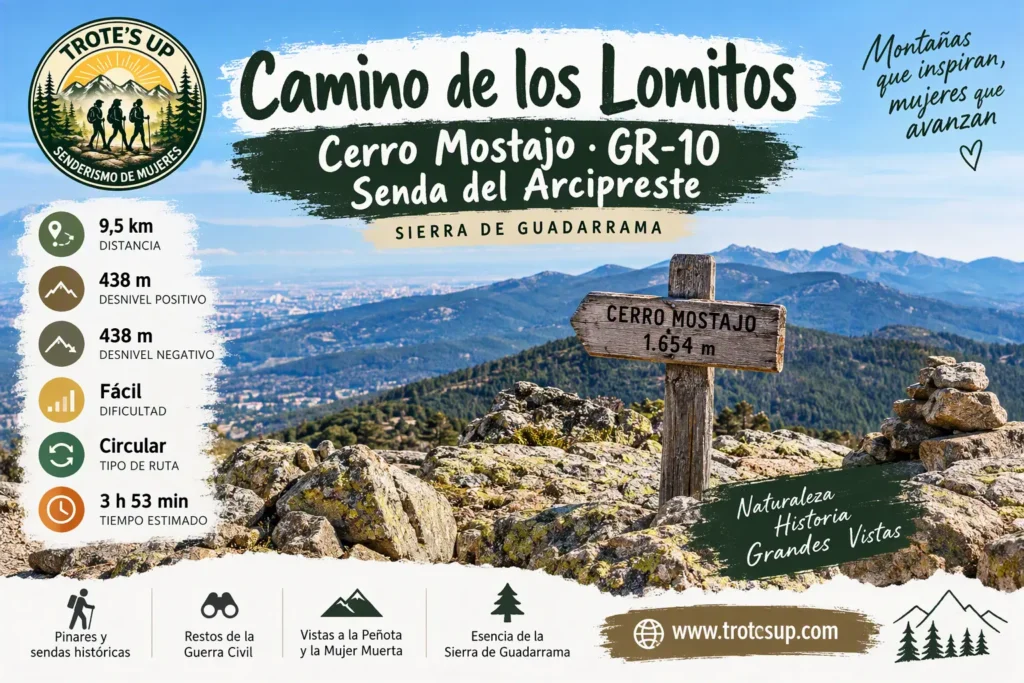 Rutas de senderismo Camino De Los Lomitos Ruta De Senderismo De Mujeres