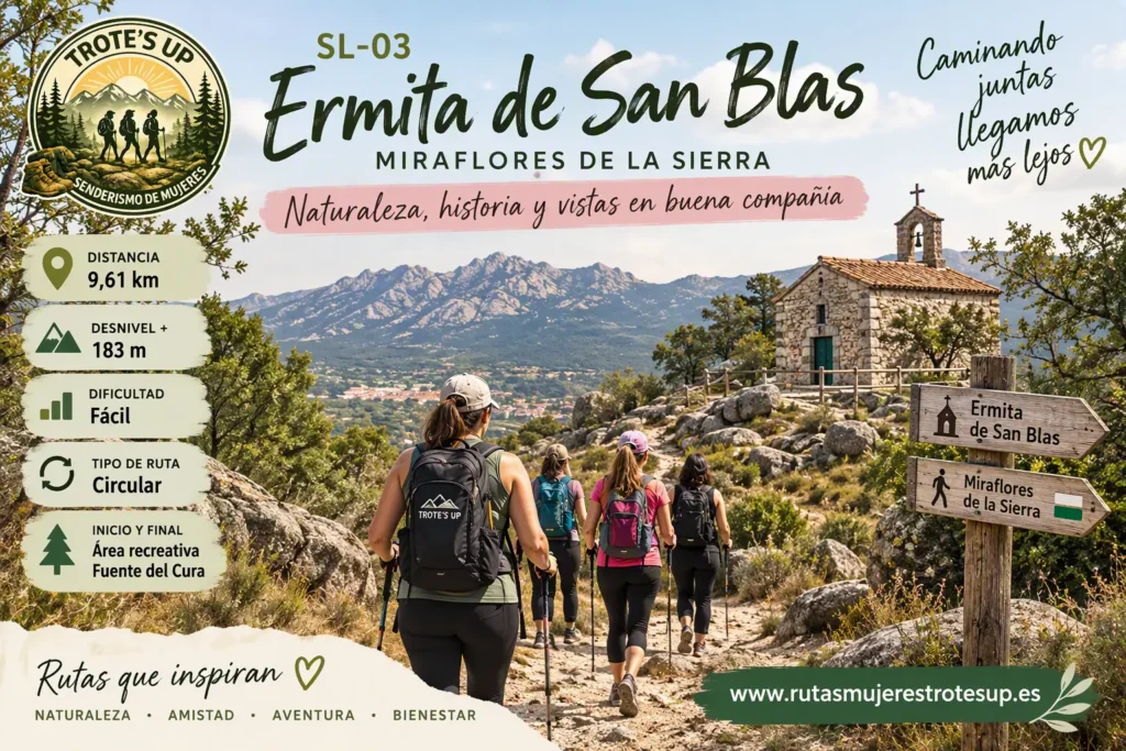 Rutas de senderismo Ruta Ermita De San Blas | Senderismo De Mujeres Trote´s Up