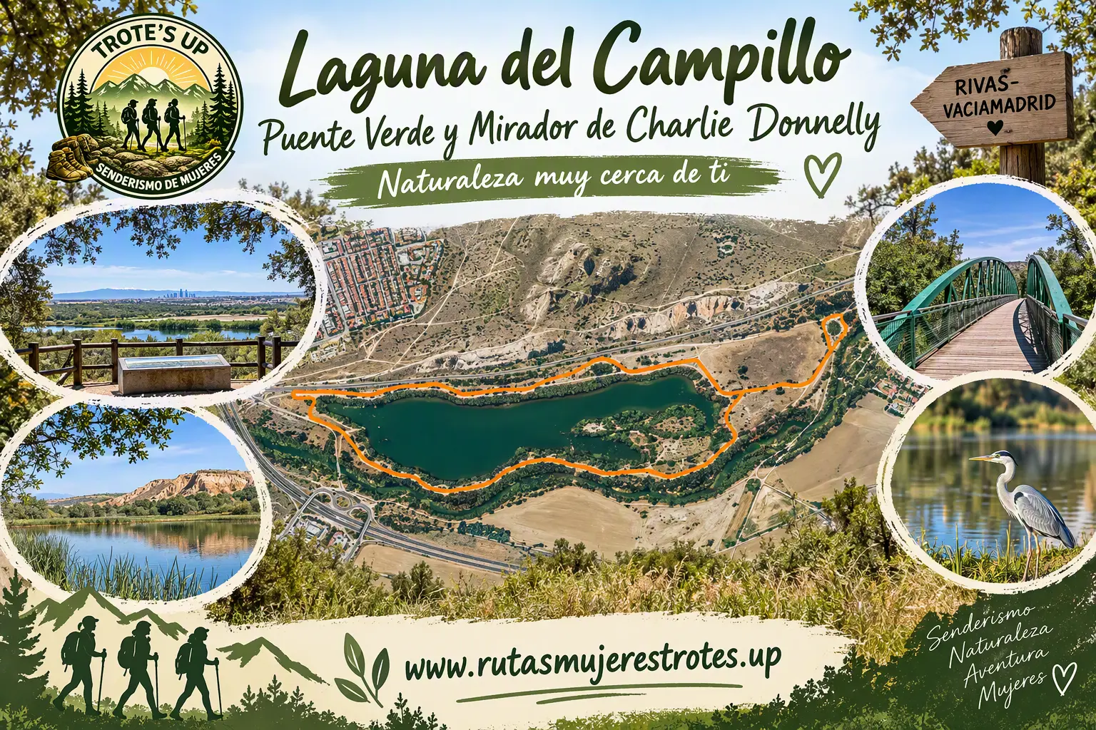 Ruta Laguna Del Campillo | Senderismo De Mujeres Trote´s Up