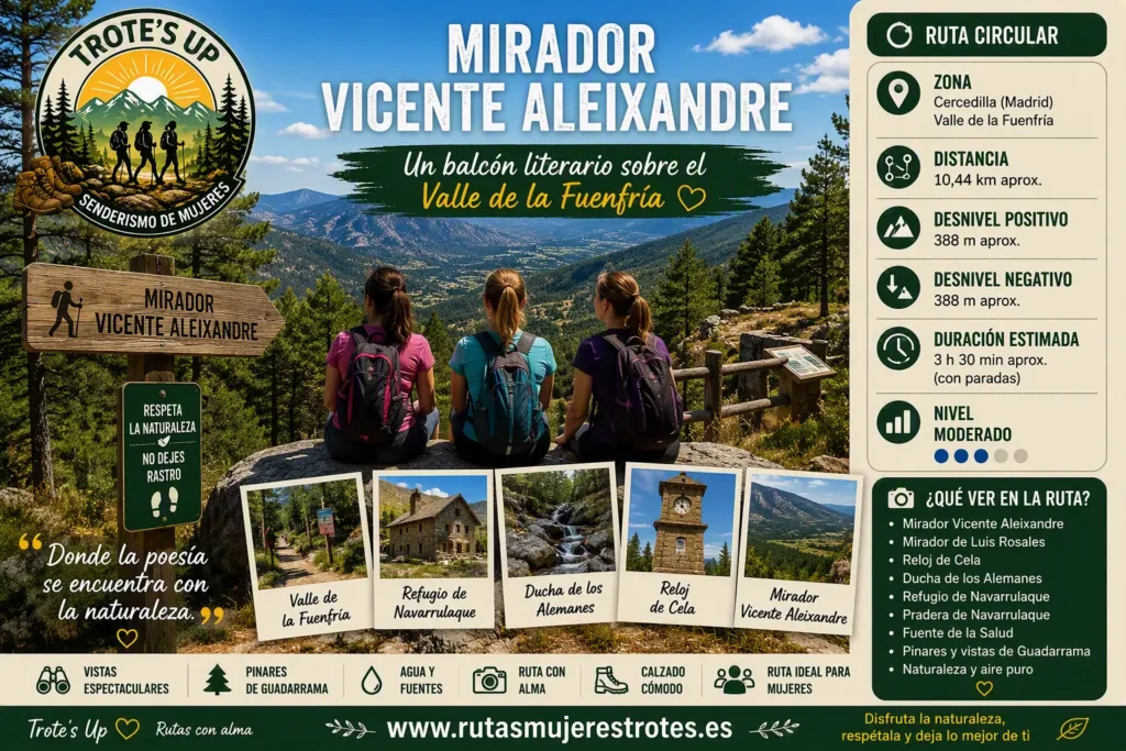 Rutas de senderismo Ruta Mirador Vicente Aleixandre