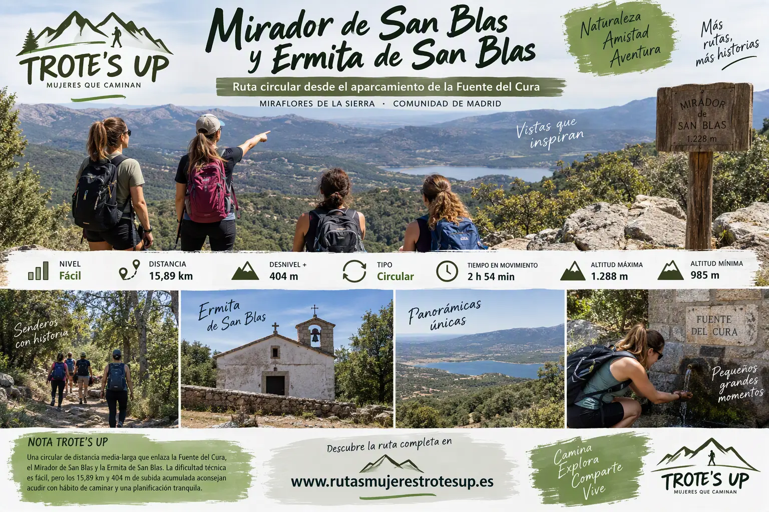 Ruta de Senderismo: Mirador y Ermita de San Blas | Trote´s Up