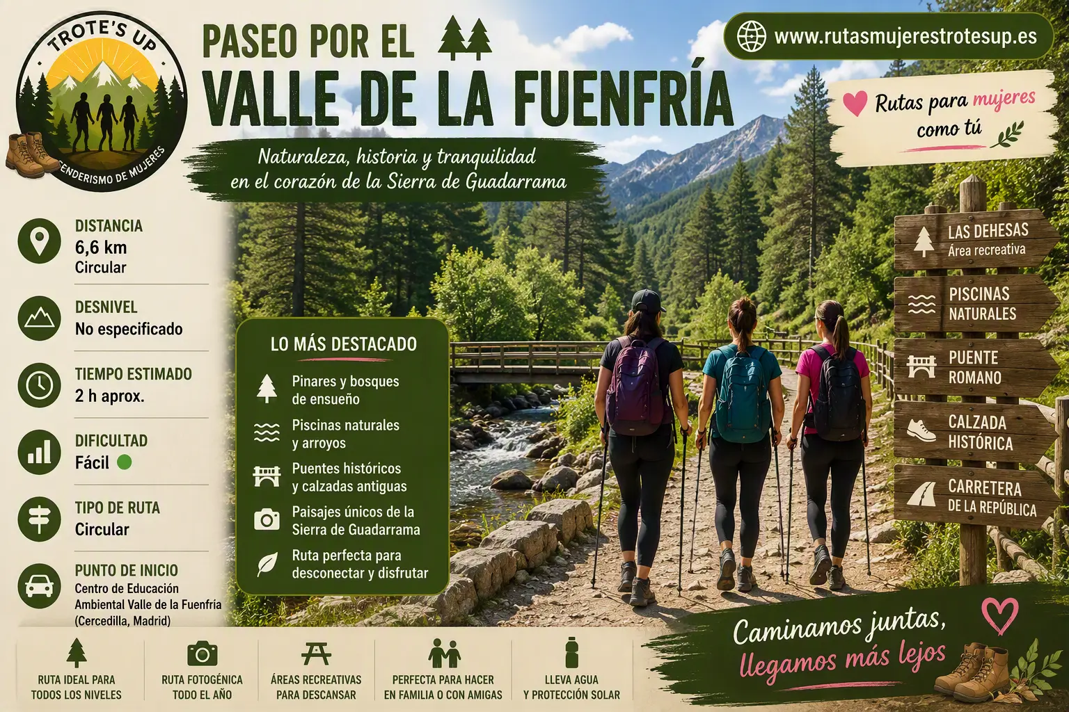 Paseo Por El Valle De La Fuenfría Senderismo De Mujeres