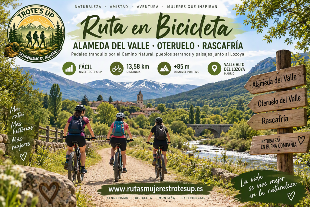 Rutas de bicicleta Ruta Bicicleta Alameda Del Valle Trote´s Up