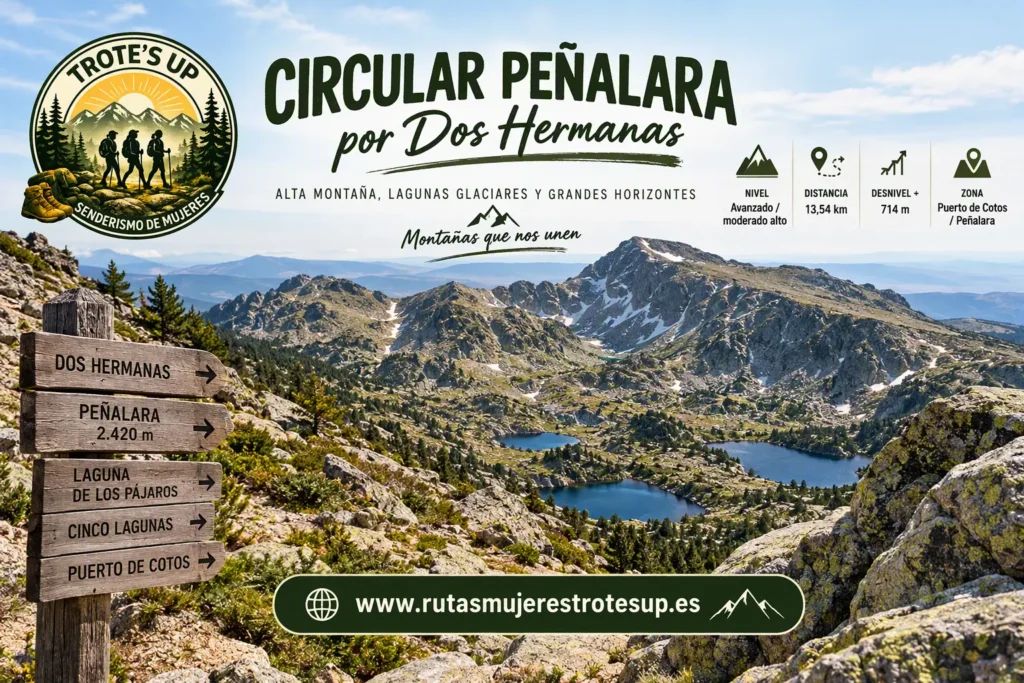 Rutas de senderismo Ruta Circular Peñalara: Senderismo de Mujeres Trote´s Up