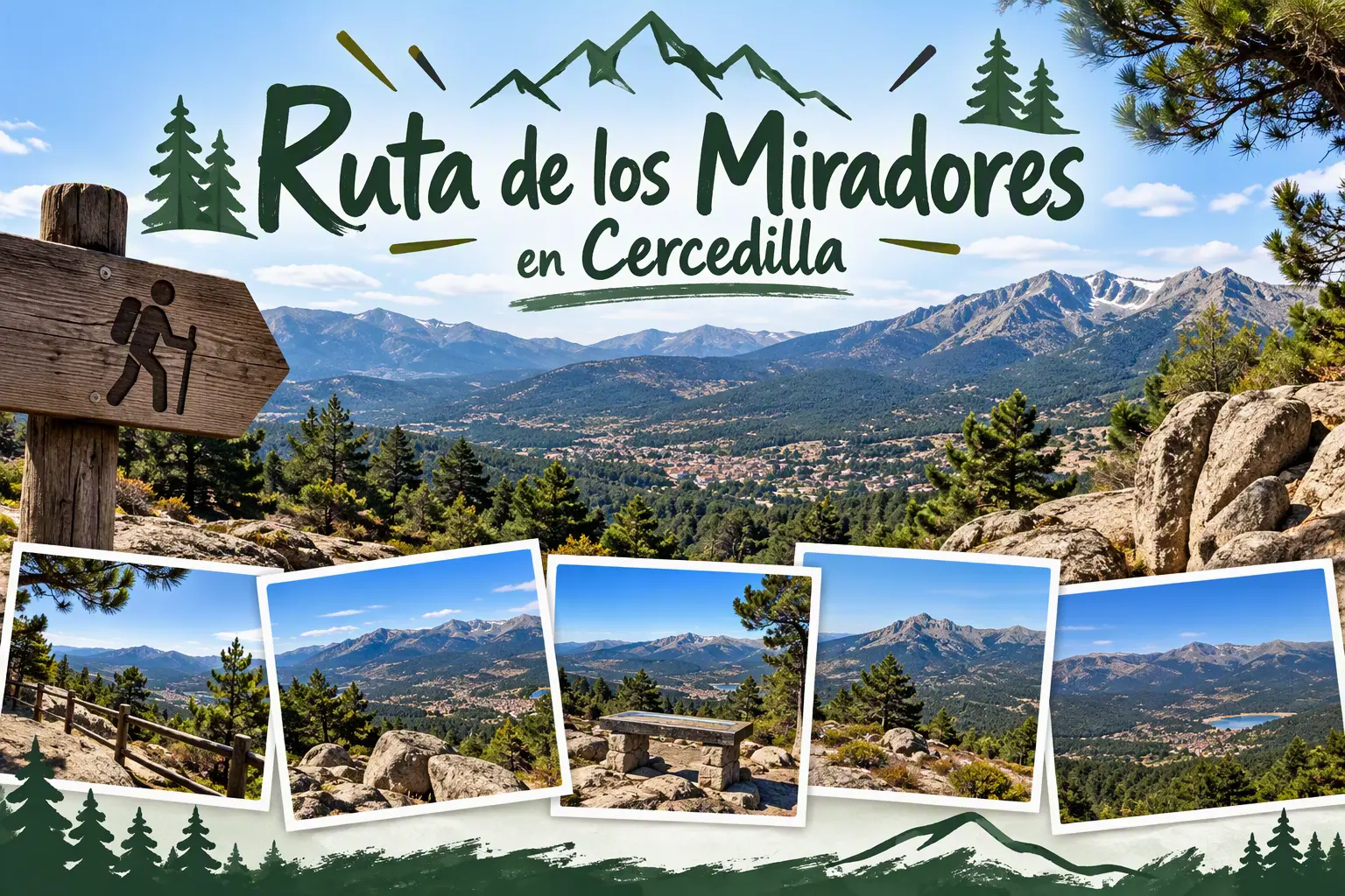 Ruta De Los Miradores En Cercedilla Trote´s Up