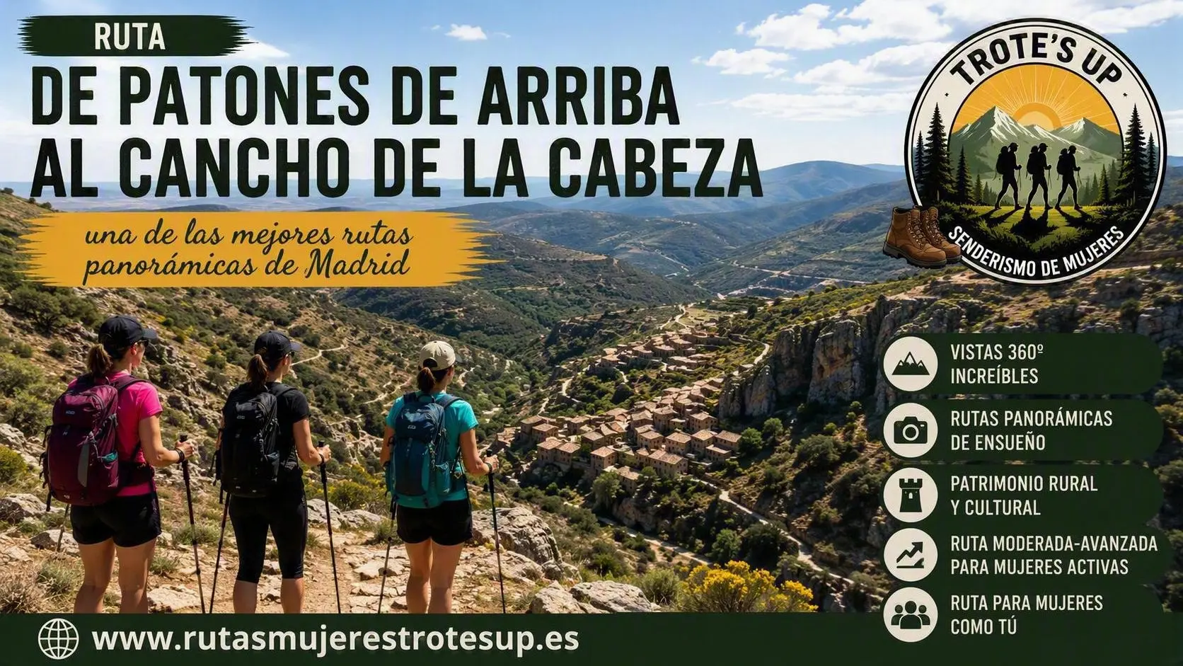 Ruta De Patones De Arriba Al Cancho De La Cabeza