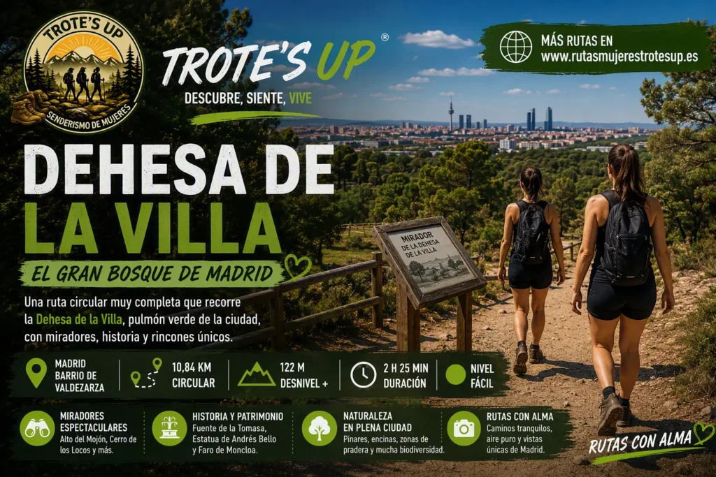 Rutas de senderismo Ruta De Senderismo En Dehesa De La Villa Trote´s Up