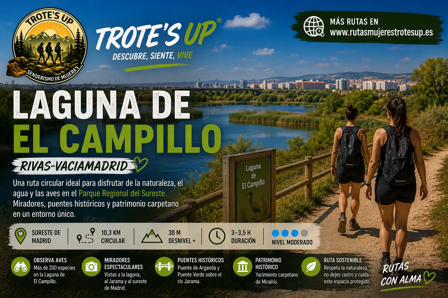 Ruta De Senderismo En Laguna De El Campillo Trote´s Up