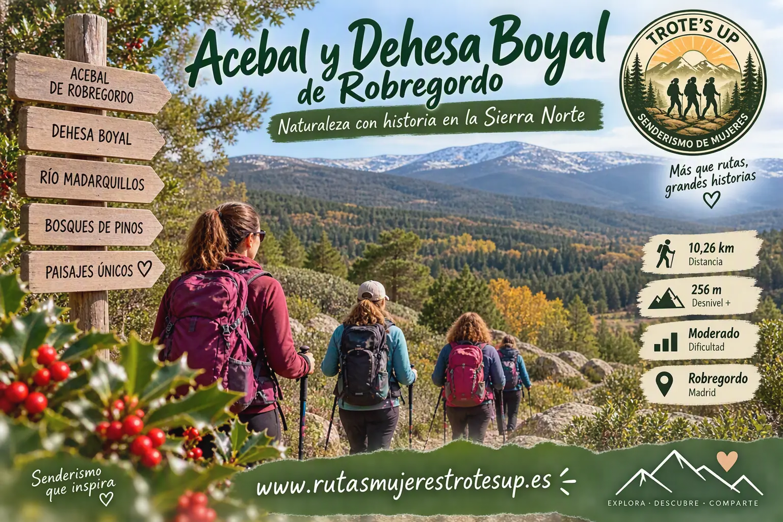 Ruta En Acebal Y Dehesa Boyal De Robregordo Trote´s Up