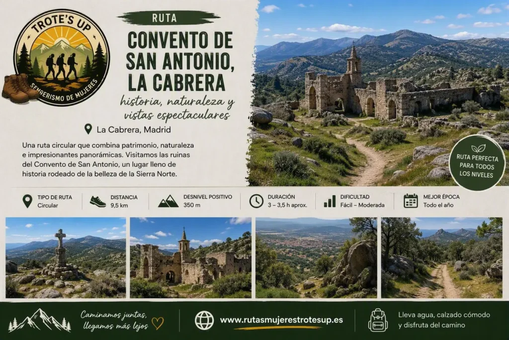 Rutas de senderismo Ruta En El Convento De San Antonio Senderismo De Mujeres