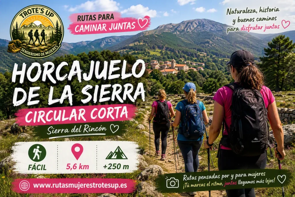 Rutas de senderismo Ruta En Horcajuelo De La Sierra Senderismo De Mujeres