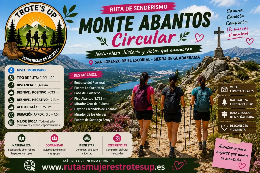 Rutas de senderismo Ruta Monte Abantos Moderada Senderismo De Mujeres Trote´s