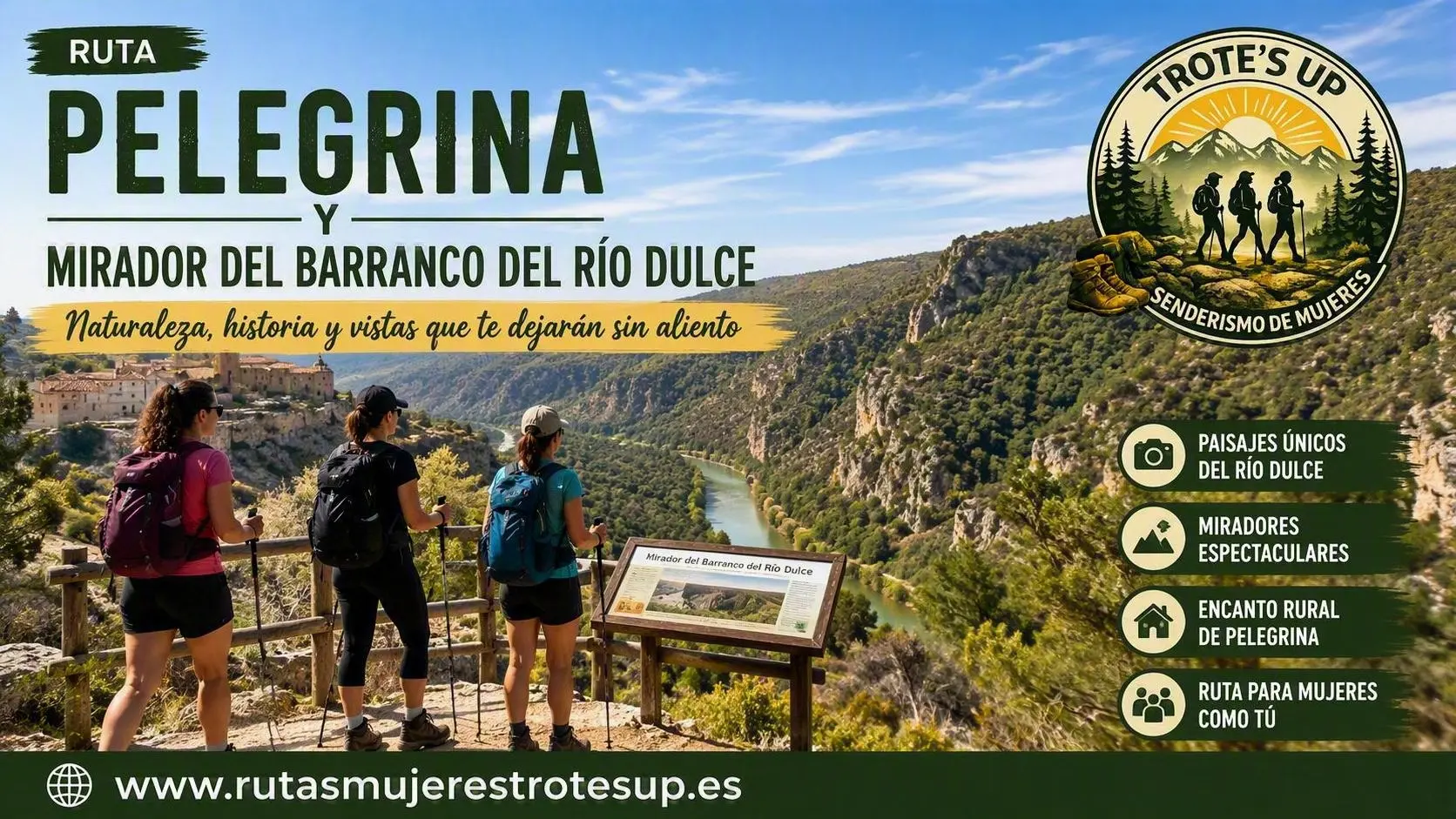 Ruta Por Pelegrina Y Mirador Del Barranco Del Río Dulce