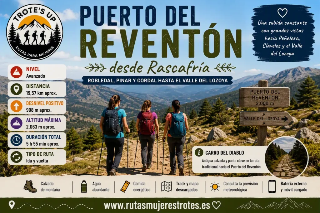 Rutas de senderismo Ruta Puerto Del Reventón Senderismo Trote´s Up
