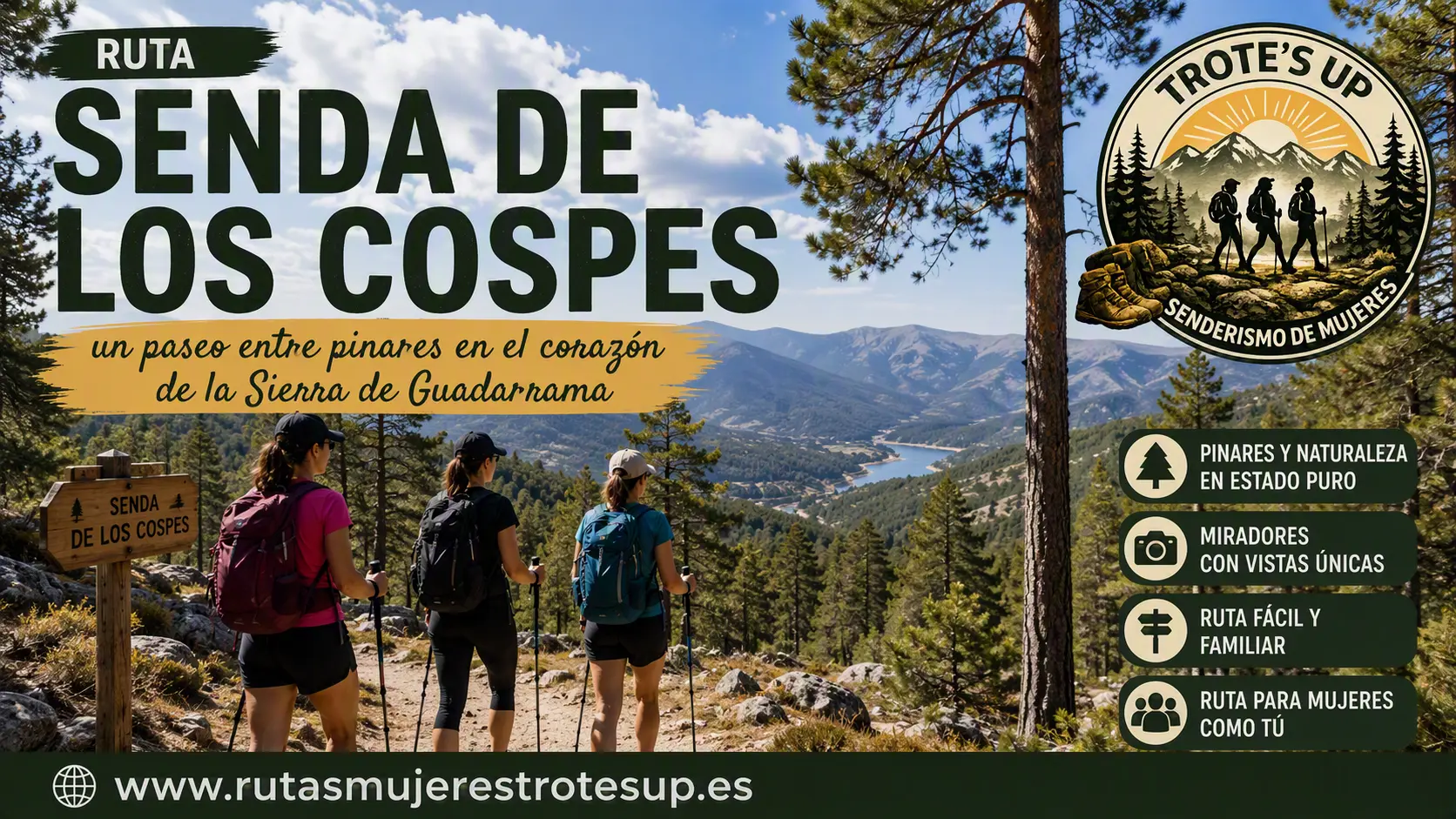 Ruta Senda De Los Cospes Senderismo Femenino En Trote´s Up