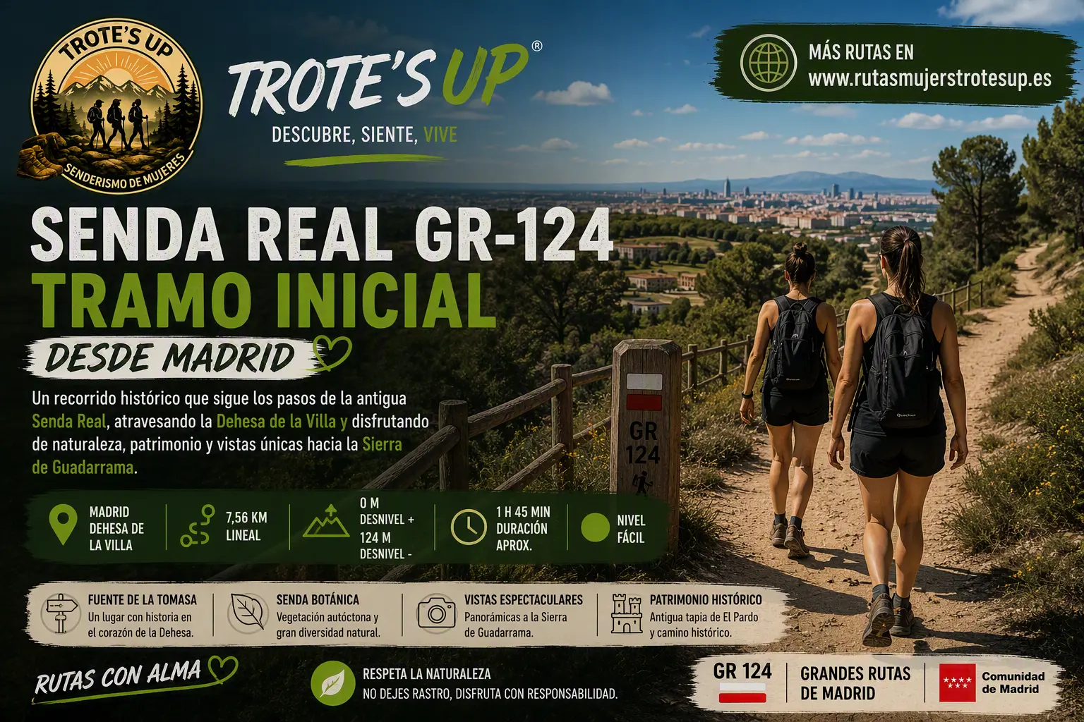 Ruta Senda Real GR-124 Desde Madrid Trote´s Up Senderismo