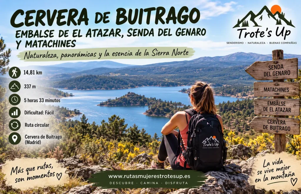 Rutas de senderismo Ruta de Senderismo Cervera De Buitrago y El Atazar