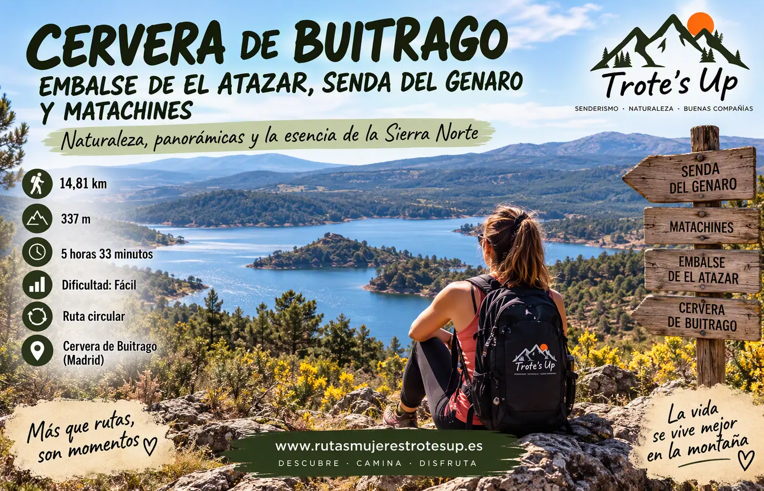 Ruta de Senderismo Cervera De Buitrago y El Atazar