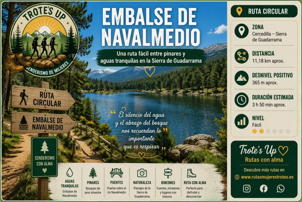 Rutas de senderismo Ruta de Senderismo en el Embalse de Navalmedio