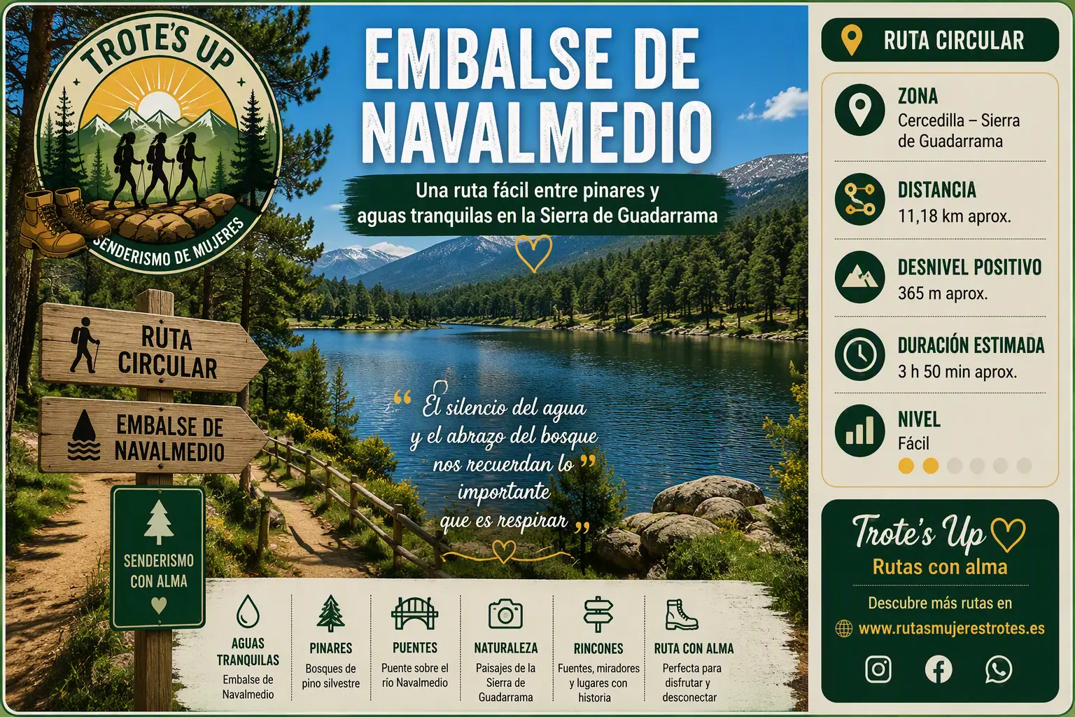 Ruta de Senderismo en el Embalse de Navalmedio