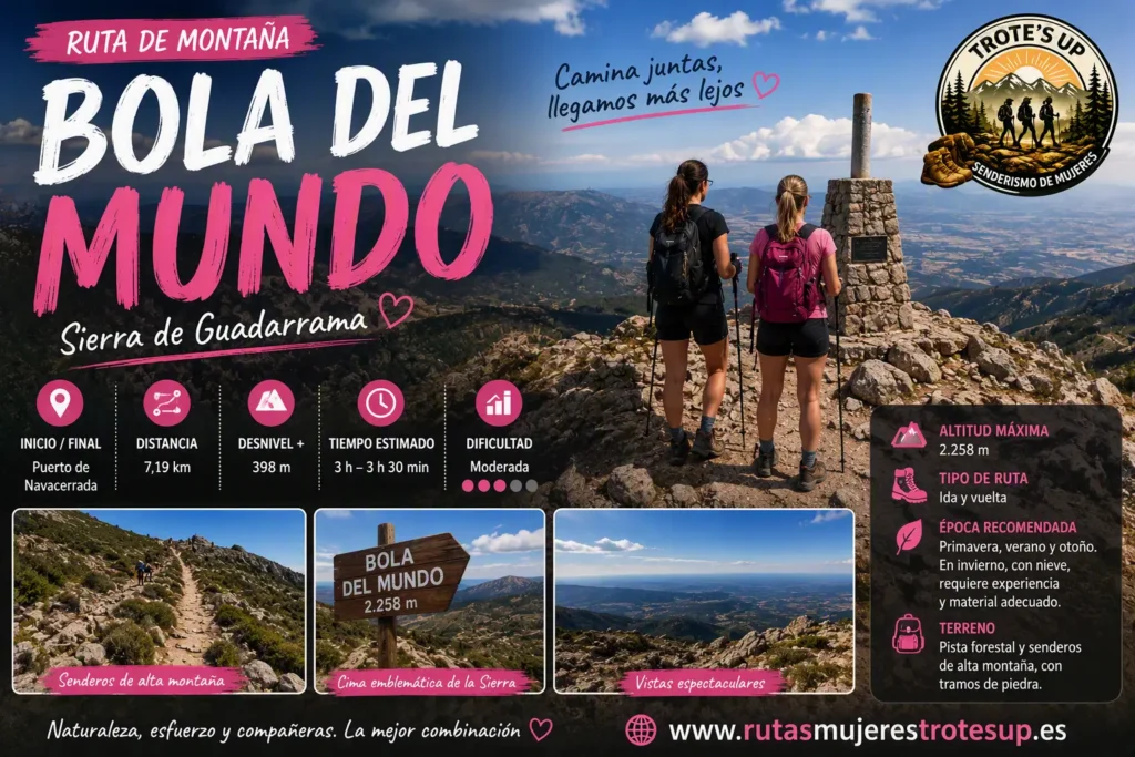 Rutas de senderismo Ruta Bola del mundo