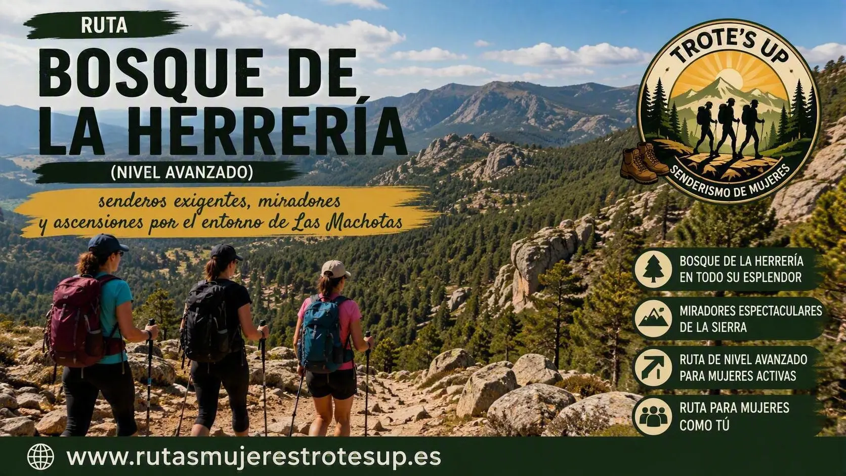Ruta de Senderismo en Bosque de La Herrería y Machotas