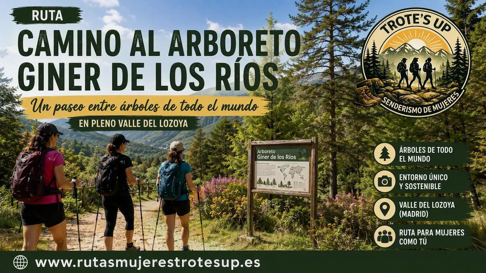 Ruta Al Arboreto Giner De Los Ríos: Senderismo De Mujeres