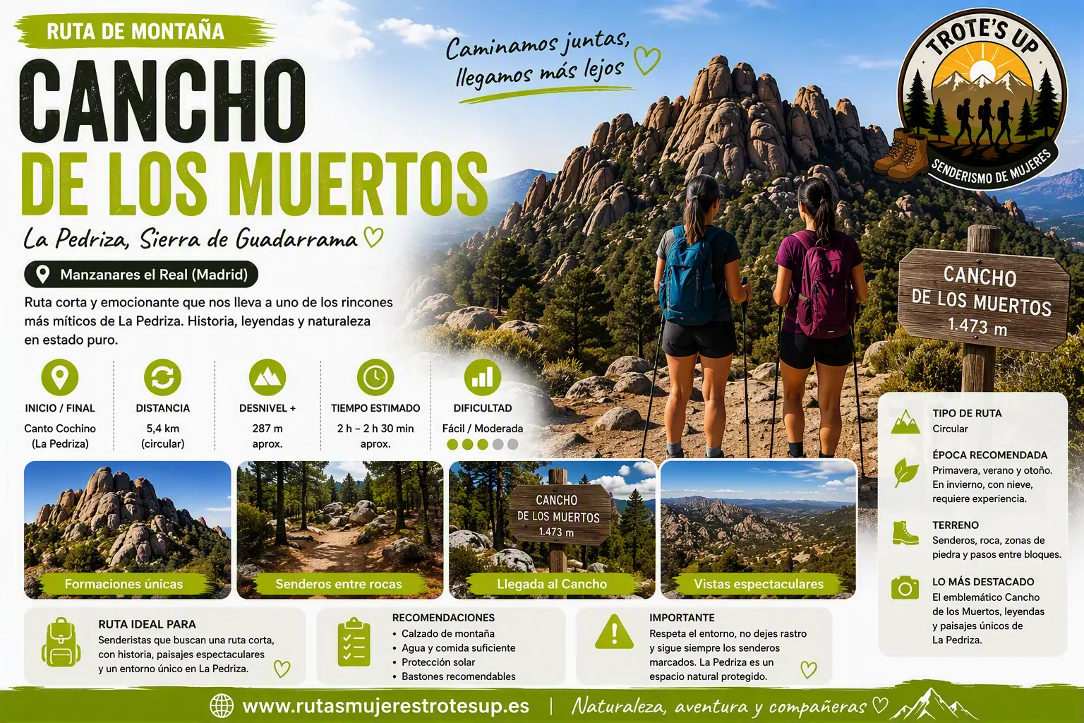 Ruta Circular Cancho De Los Muertos: Senderismo De Mujeres