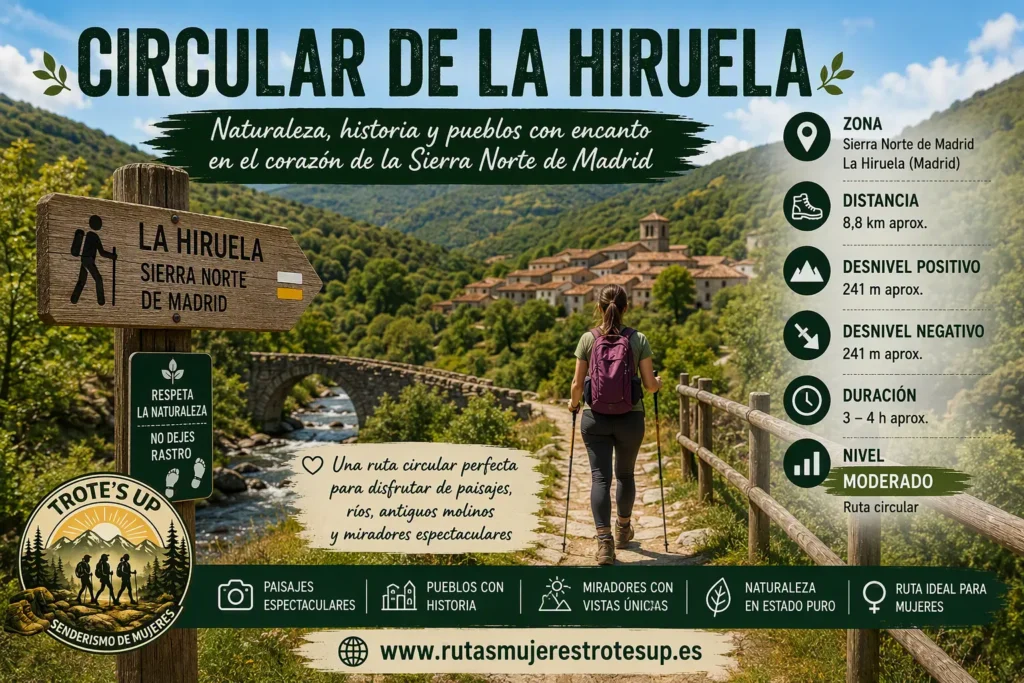 Rutas de senderismo Ruta circulas de la Hiruela