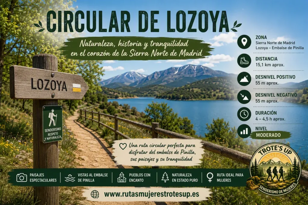Rutas de senderismo Ruta circular de Lozoya