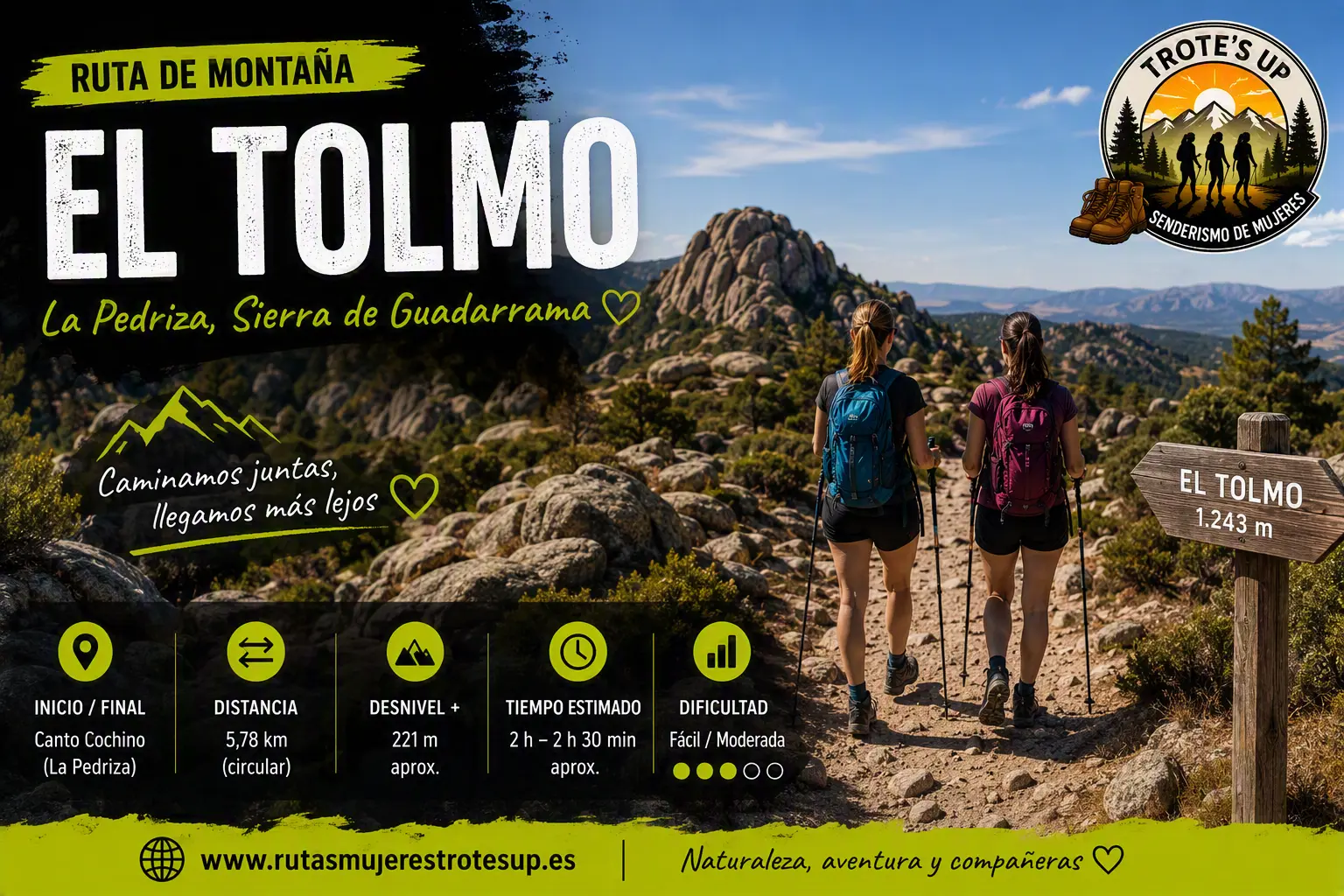 Descubre La Ruta De Senderismo El Tolmo | Trote´s Up