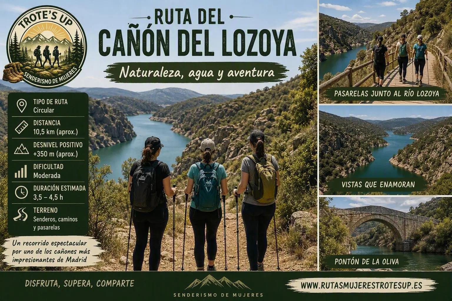 Ruta El cañon del Lozoya