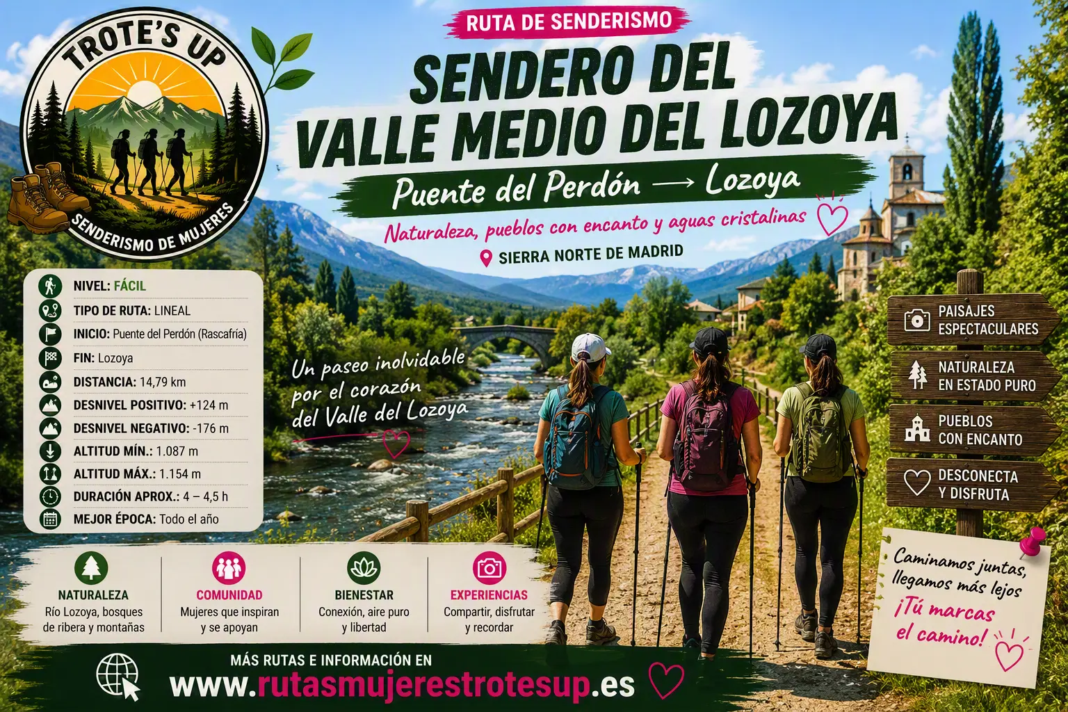 Ruta En El Valle Medio Del Lozoya | Senderismo De Mujeres